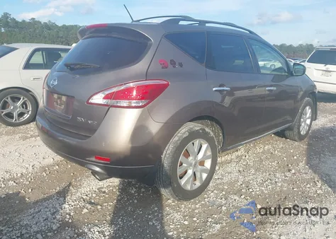 2011 Nissan Murano Sv из США, поврежденный, VIN JN8AZ1MW4BW177704